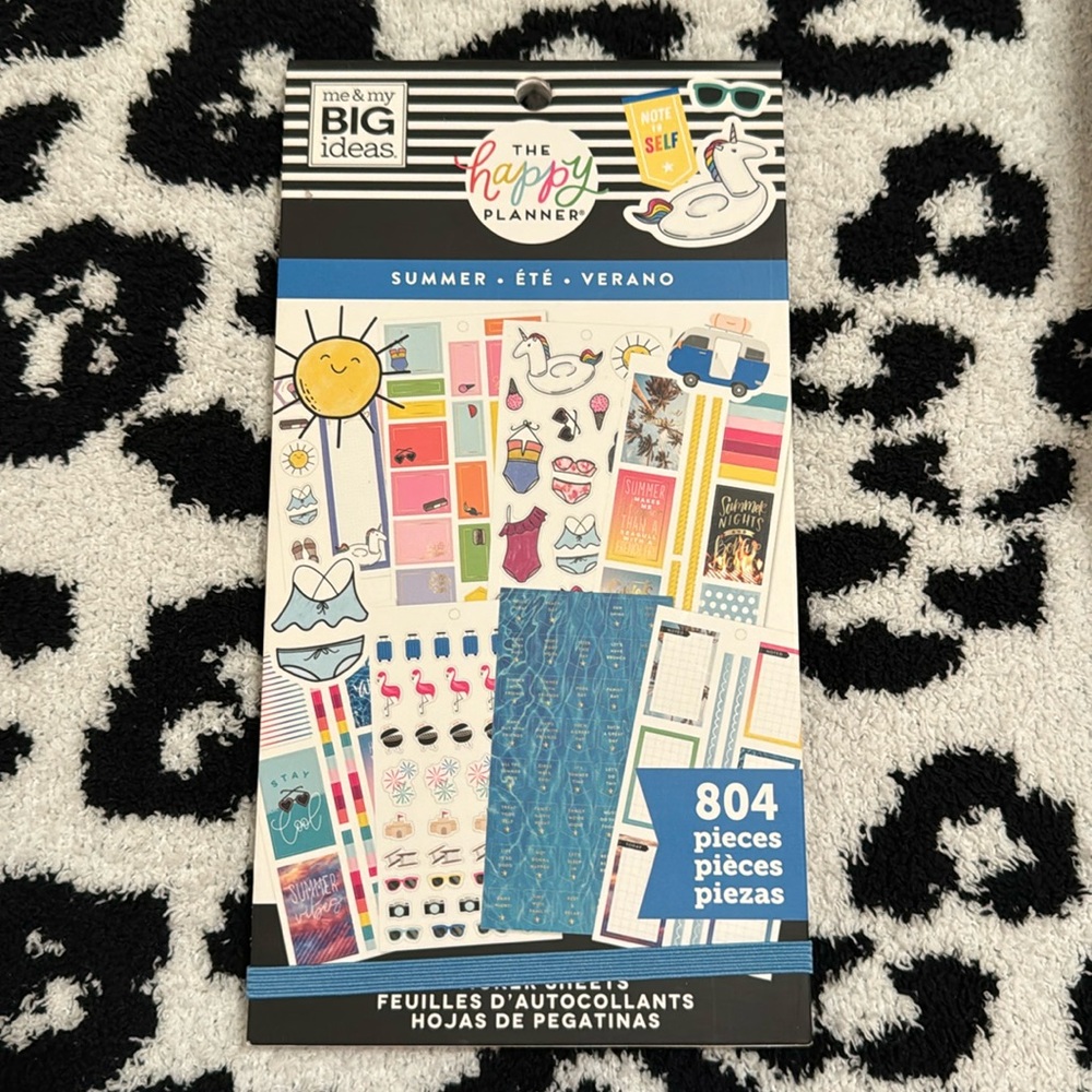 The Happy Planner Sticker Value Pack - Summer